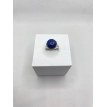 Bague ajustable Nuit Éblouissante en pierre bleu nuit et argent 925 Bague ajustable Nuit Éblouissante en pierre bleu nuit et argent 925