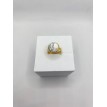 Bague ajustable en pierre effet marbre – Acier inoxydable plaqué or 24 K, élégance et durabilité Bague ajustable en pierre effet marbre – Acier inoxydable plaqué or 24 K, élégance et durabilité
