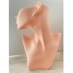 Étoile Océanique – Boucles d’oreilles étoile de mer avec perles orange et style marin élégant Étoile Océanique – Boucles d’oreilles étoile de mer avec perles orange et style marin élégant