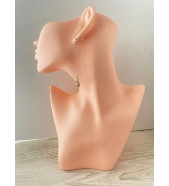 Boucles d'oreilles coquillage en argent 925 élégantes