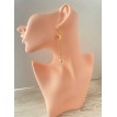 Naval – Boucles d’oreilles barre de bateau et pendentif coquillage pour un style marin chic Naval – Boucles d’oreilles barre de bateau et pendentif coquillage pour un style marin chic