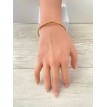 Bracelet Fin – Bracelet minimaliste en acier inoxydable plaqué or 24 K, élégance et raffinement Bracelet Fin – Bracelet minimaliste en acier inoxydable plaqué or 24 K, élégance et raffinement