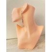 Boucles d’oreilles pendantes Aile d'ange en argent 925 avec strass scintillants – Légèreté céleste Boucles d’oreilles pendantes Aile d'ange en argent 925 avec strass scintillants – Légèreté céleste