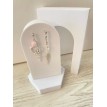 Boucles d’oreilles pendantes Aile d'ange en argent 925 avec strass scintillants – Légèreté céleste Boucles d’oreilles pendantes Aile d'ange en argent 925 avec strass scintillants – Légèreté céleste