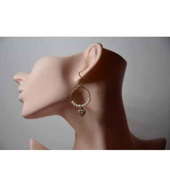 Boucles d’oreilles Essence de câlin – Bijou artisanal élégant