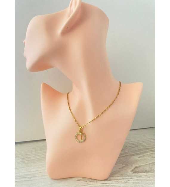 Bijou Éclat Scintillant – Collier élégant en or 24K, fabrication française