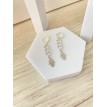 Boucles d’oreilles Eclats de main en argent 925 avec trio de cœurs, main de Fatma Boucles d’oreilles Eclats de main en argent 925 avec trio de cœurs, main de Fatma