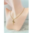 Papillon Liberté – Collier en chaîne plaqué or 24 K avec pendentif papillon Papillon Liberté – Collier en chaîne plaqué or 24 K avec pendentif papillon