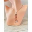 Rayon de Bienveillance – Collier en acier inoxydable plaqué argent 925 avec rosace  Rayon de Bienveillance – Collier en acier inoxydable plaqué argent 925 avec rosace