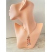 Rayon de Bienveillance – Collier en acier inoxydable plaqué argent 925 avec rosace  Rayon de Bienveillance – Collier en acier inoxydable plaqué argent 925 avec rosace