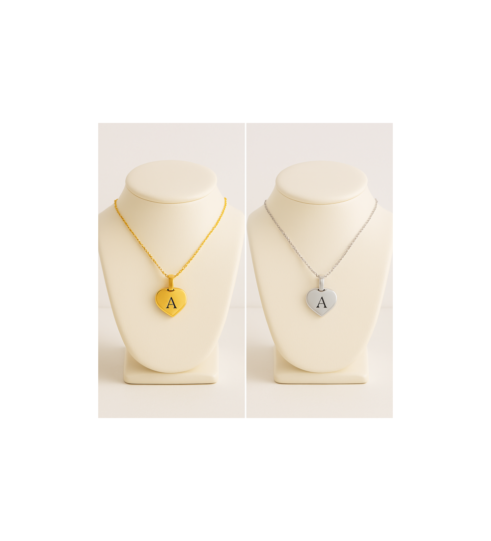 Collier personnalisable avec pendentif gravé – Bijou unique