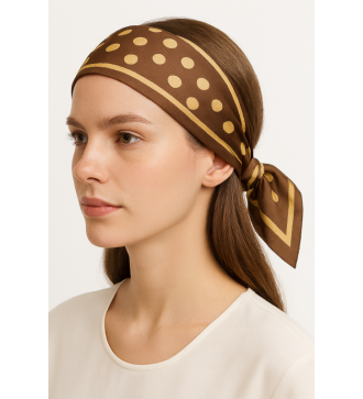 Foulard carré femme 70×70 cm – Touche soie – Couleurs variées
