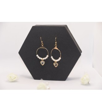 boucles d'oreilles créoles  Essence de câlin