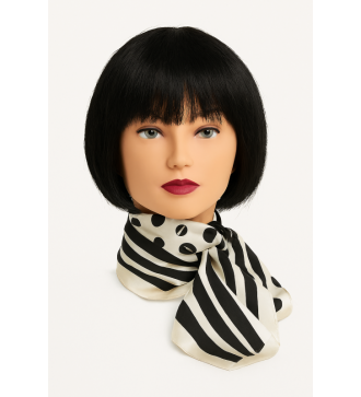 Foulard carré femme 70×70 cm – Touche soie – Couleurs variées