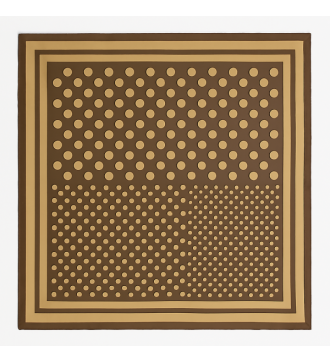 Foulard carré femme 70×70 cm – Touche soie – Couleurs variées
