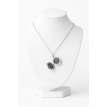 médaillon acier inoxydable plaqué or 24 K ou argent 925 avec chaîne – AU2 Bijoux médaillon acier inoxydable plaqué or 24 K ou argent 925 avec chaîne – AU2 Bijoux