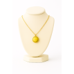 Médaillon couleur plaqué or 24K Médaillon couleur plaqué or 24K