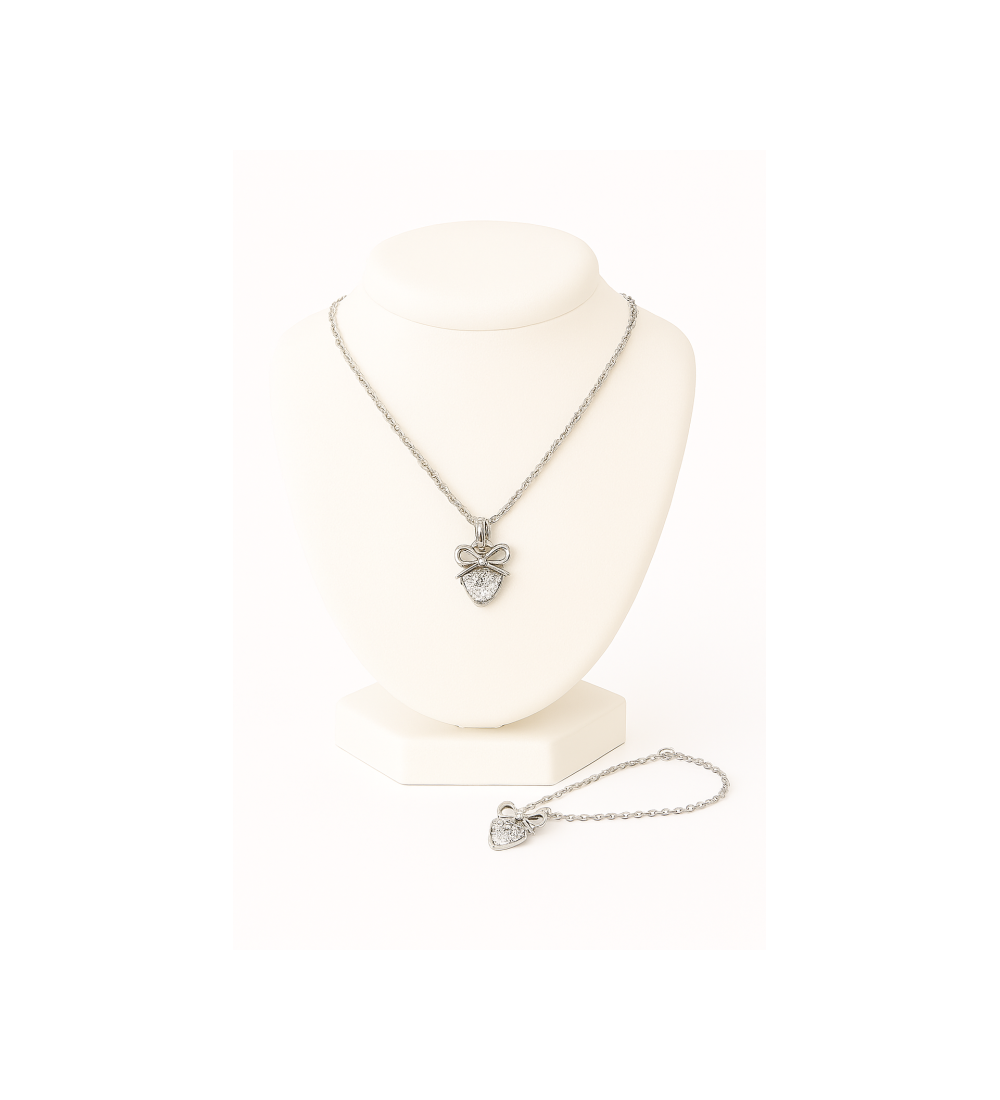 Parure bijoux argentés – Collection Or & Argent – AU2Bijoux