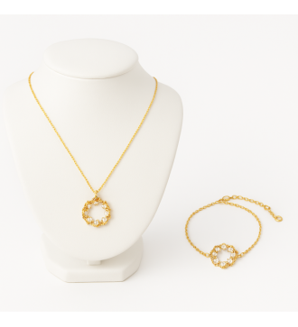 Parure 2 bijoux Or –