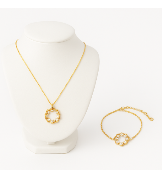 Parure 2 bijoux Or –