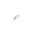 Broche arcenperles – Élégance dorée et éclats colorés 