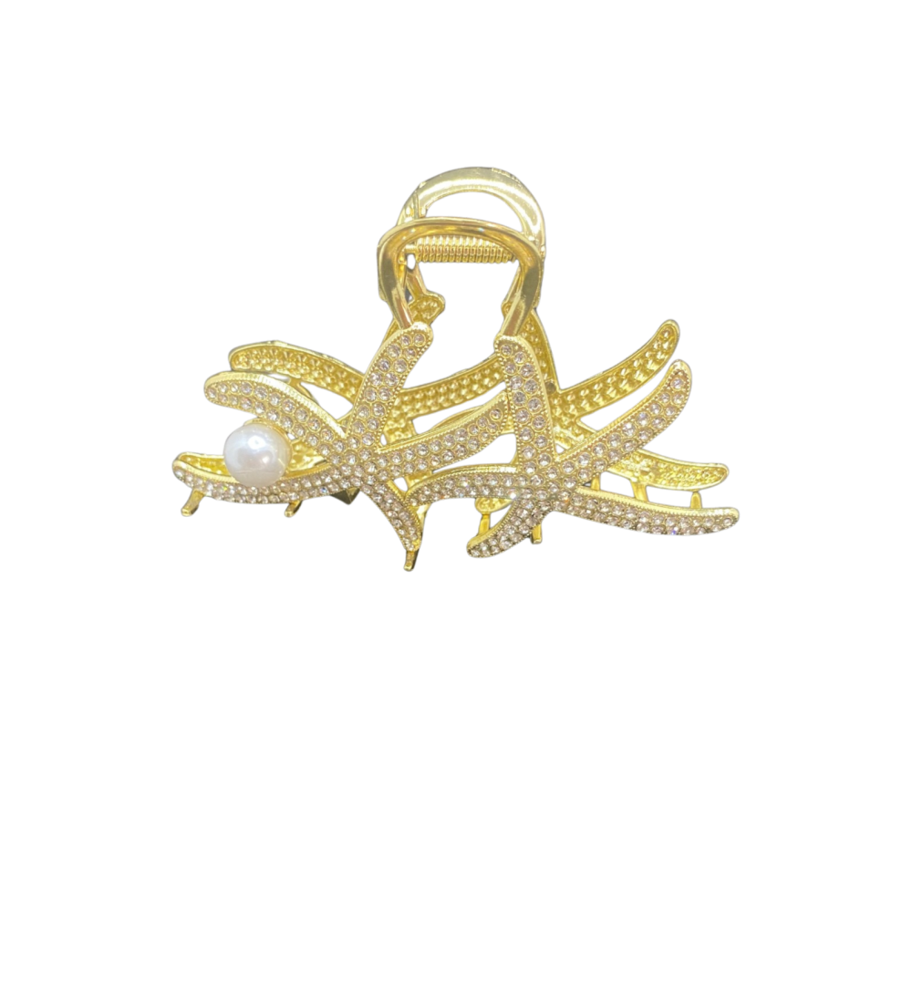 Douceur Dorée – Élégance végétale et perles lumineuses pour vos cheveux Douceur Dorée – Élégance végétale et perles lumineuses pour vos cheveux
