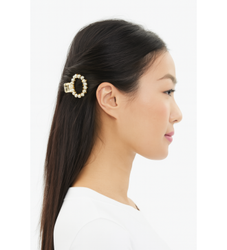Cercle Précieux – Lot de 3 Pinces Bijou Strass & Perles Élégantes