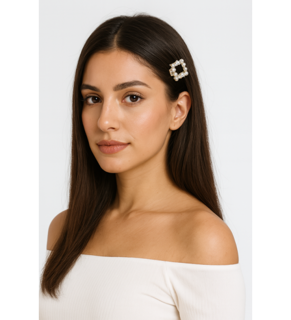 Rectangles d’Élégance – Lot de 3 Pinces Bijou