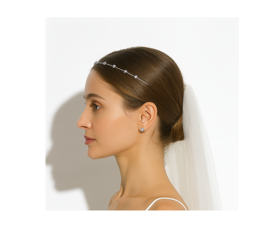 Serretête Royal – Bijou de cheveux doré ou argenté Serretête Royal – Bijou de cheveux doré ou argenté