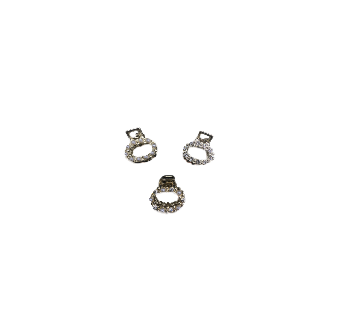 Pinces cheveux cercle doré – création artisanale AU2Bijoux