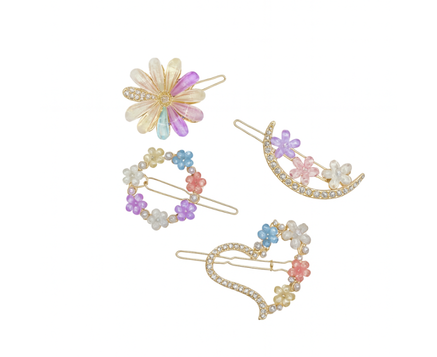 Barrette - Couronne de Saisons élégance florale