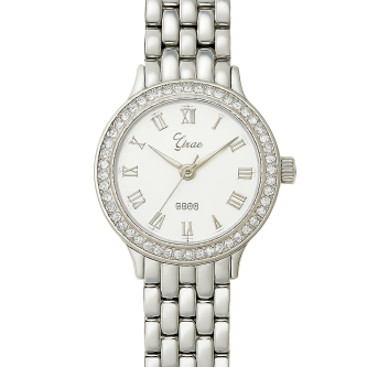 Montre Lady - Finition Argentée , élégance intemporelle