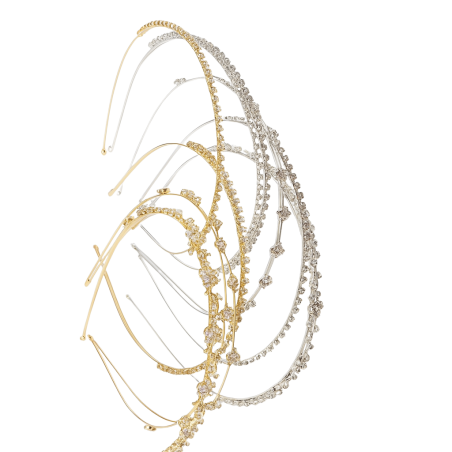 Serre-tête bijou doré – Serre-tête Royal – AU2Bijoux