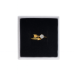 Bague cupidon plaqué or 24K – Élégance artisanale AU2Bijoux