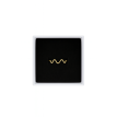 Bague Vagues en plaqué or 24K – Bijou raffiné AU2Bijoux 