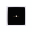 Bague Solitaire en plaqué or 24K – Bijou raffiné AU2Bijoux 