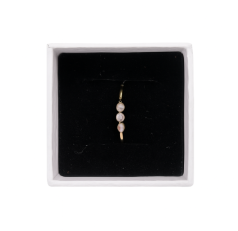 Bague Trio Perles