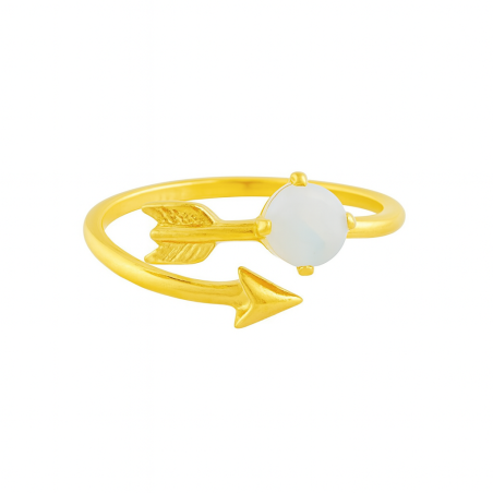 Bague Cupidon plaqué or 24K – Création unique AU2Bijoux