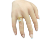 Bague Perles en plaqué or 24K – Bijou raffiné AU2Bijoux Bague Perles en plaqué or 24K – Bijou raffiné AU2Bijoux