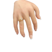 Bague cupidon plaqué or 24K – Élégance artisanale AU2Bijoux