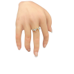 Bague Floral en plaqué or 24K – Bijou raffiné AU2Bijoux Bague Floral en plaqué or 24K – Bijou raffiné AU2Bijoux