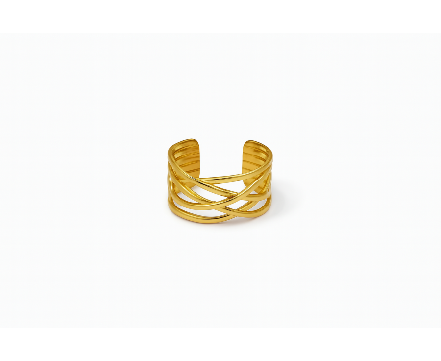 Bague plaqué or 24K moderne – Bijou raffiné pastel luxe à Lyon | AU2Bijoux Bague plaqué or 24K moderne – Bijou raffiné pastel luxe à Lyon | AU2Bijoux