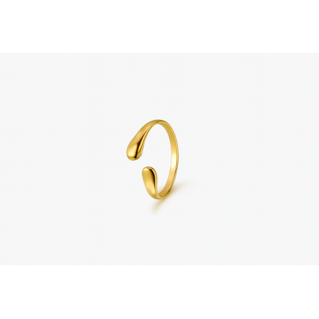 Bague Tendance - plaqué or 24 K