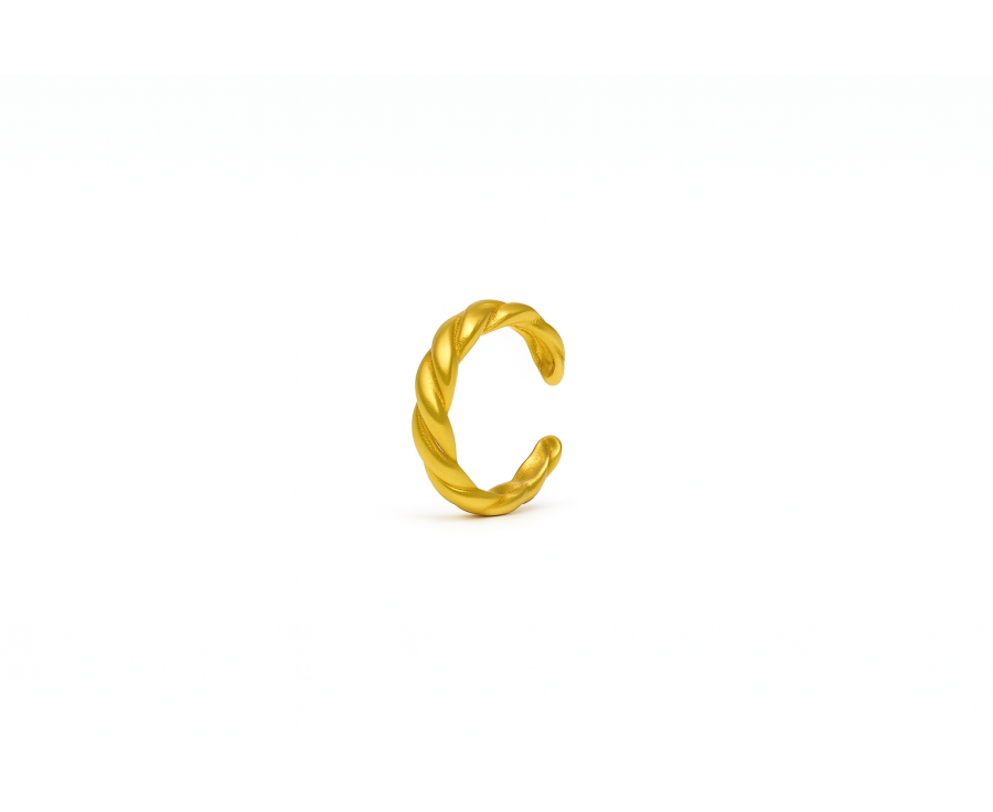Bague Torsade plaqué or 24K moderne – Bijou raffiné pastel luxe à Lyon | AU2Bijoux Bague Torsade plaqué or 24K moderne – Bijou raffiné pastel luxe à Lyon | AU2Bijoux