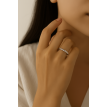 Bague Argent Torsade en argent 925 – Élégance intemporelle 