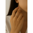 Bague Multi Coeur en argent 925 – Bijou raffiné pastel luxe | AU2Bijoux