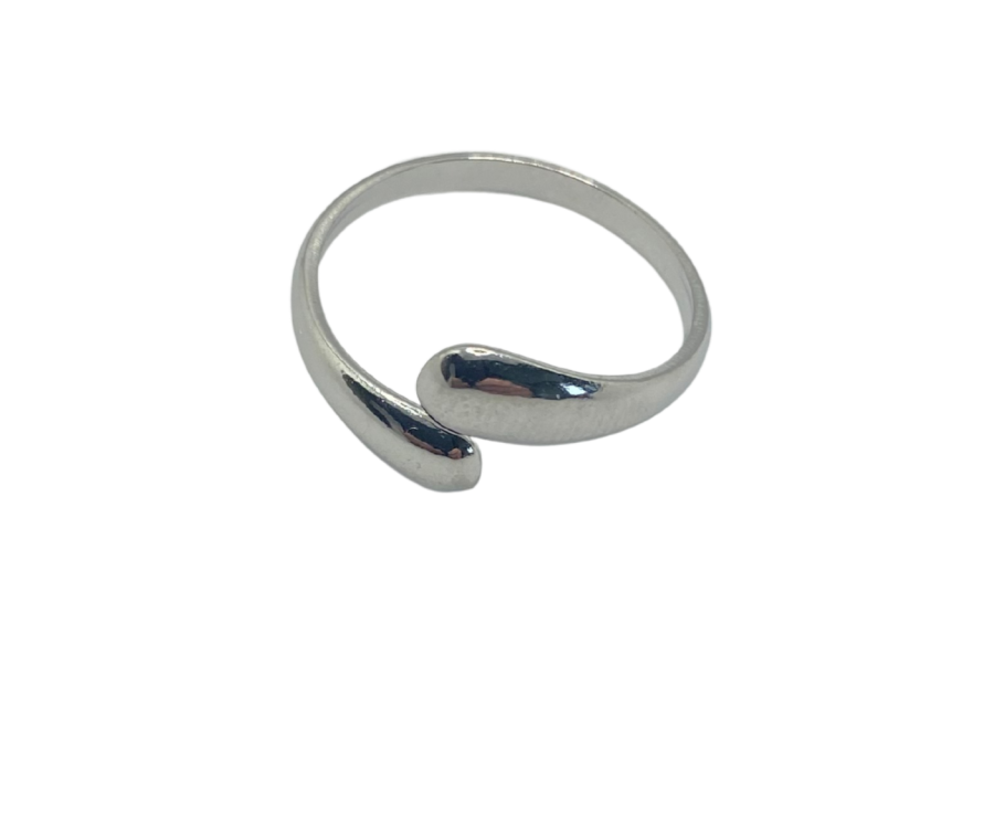 Bague Abstraite en argent 925 – Bijou raffiné pastel luxe