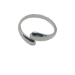 Bague Abstraite en argent 925 – Bijou raffiné pastel luxe