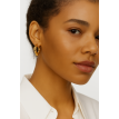 Boucles d’oreilles geometrique plaqué or 24K – Bijou pastel luxe | AU2Bijoux 