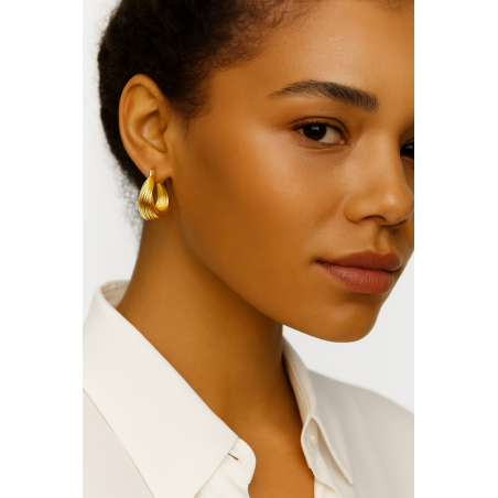 Boucles d'oreilles Rondeur